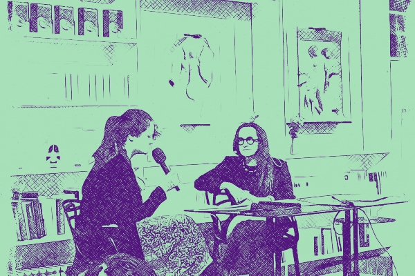 Moderation einer Lesung