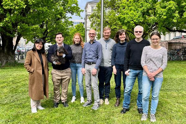 Gruppenbild des Lehrstuhls für Verarbeitung gesprochener Sprache