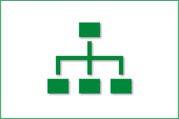 Piktogramm eines Baumdiagramms