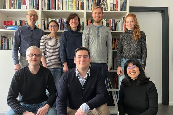 Gruppenbild des Lehrstuhls für Verarbeitung gesprochener Sprache
