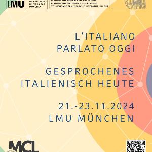 Poster des Workshops Gesprochenes Italienisch
