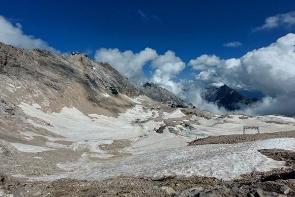 Glacial retreat, photo 1.