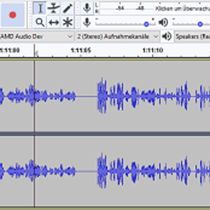 Sound mixing.