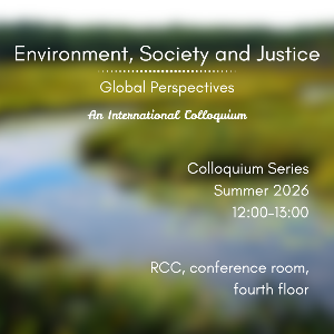 Brown bag colloquium graphic.
