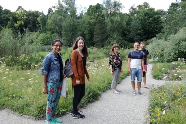 Excursion to the Botanical Garden Munich.