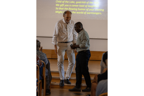 Christof Mauch and Sule Emmanuel Egya.