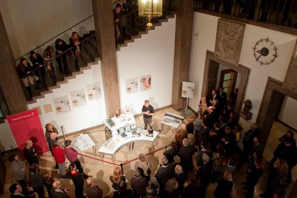 An exhibition opening at Deutsches Museum.