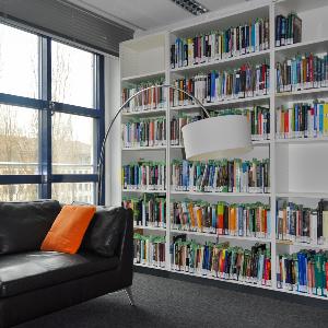 One of our three library rooms at the center.