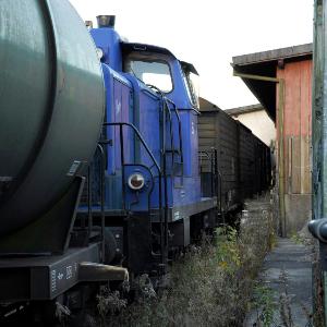 Freight train.