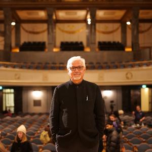 Amitav Gosh in LMU´s Große Aula.