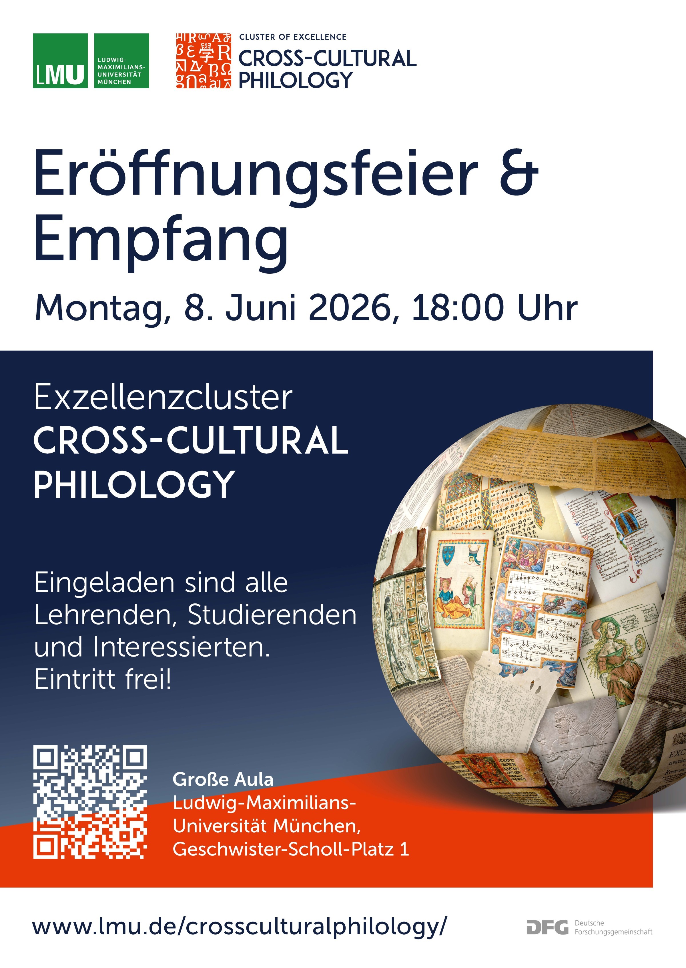 Plakat der Eröffnungsfeier