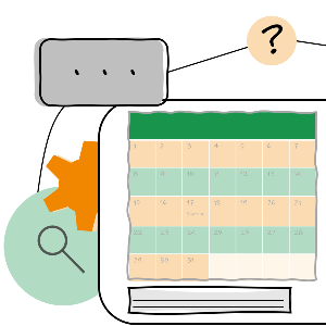 Doodle of News/Calendar