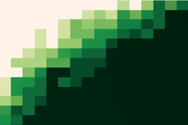 Beige to green gradient