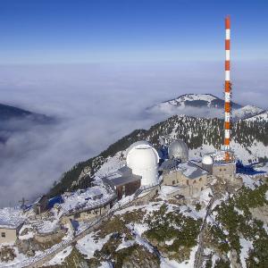 Drone Image of the Wendelstein Observatory in 2017