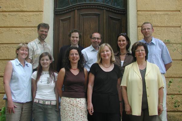 Arbeitsgruppe 2007 mit Prof. Dr. Carolin Retzlaff-Fürst