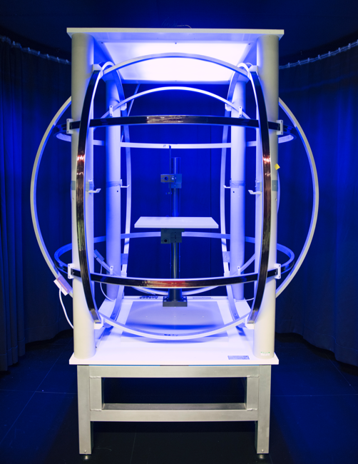 Maßgeschneiderte doppelt gewickelte Helmholtz-Spulen