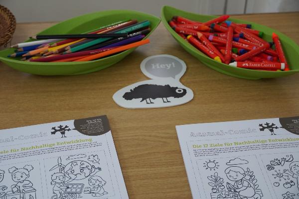 Coloring comics for children