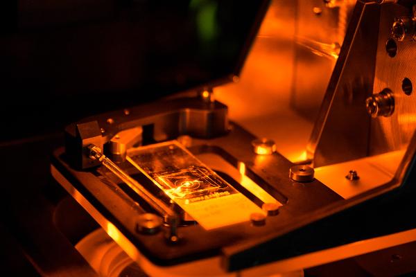 Nahaufnahme Structured Illumination Microscope
