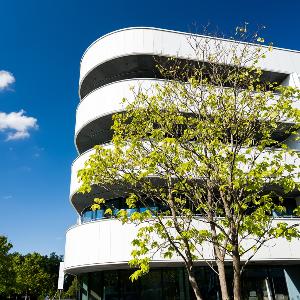 BioSysM Gebäude, Frontansicht