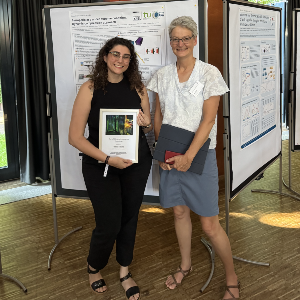 Carolina Camarda and Karen Appel at the European XFEL Students and Science Day 2025