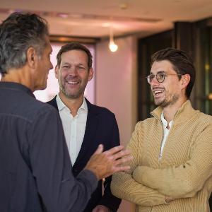 Wissenschaftler im Gespräch