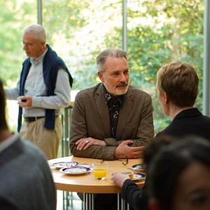 Scientists in discussion