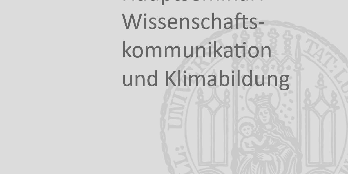 Department Für Geographie Lmu München Hauptseminar SoSe25 - Department für Geographie - LMU München