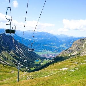 Cable Car in the Alps