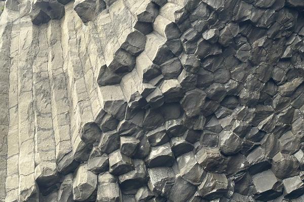 columnar jointed basalt, Iceland