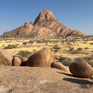 granite intrusion, Namibia
