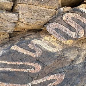 Igneous rocks in Namibia