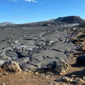 Jüngster Lavastrom am Vulkan Fagradalsfjall, Island