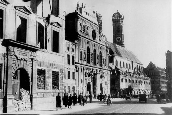 Destruction of the academy during World War II