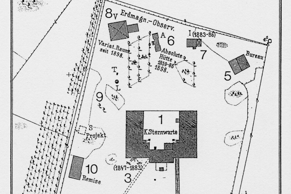 Earth Magnetic Observatory at the Bogenhausen Observatory