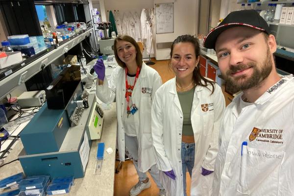 Lab picture at University of Cambridge