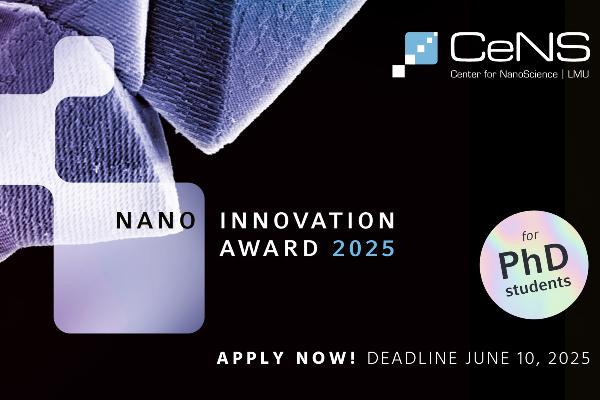 Nano Innovation Award 2025 | © CeNS / Locomoto design Nano Innovation Award 2025