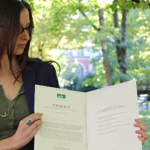 Student with Gender Certificate