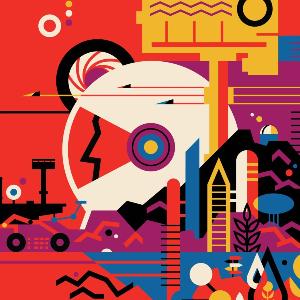 Mars - JPL Travel Poster