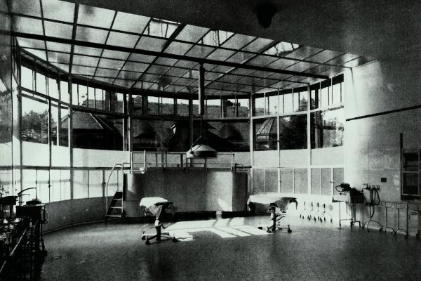 Alte Chirurgische Klinik München, großer Operationssaal (1921)