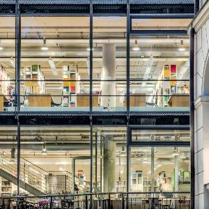 Außenaufnahme der Fachbibliothek Historicum