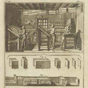 W 2 Misc. 352(24_Pl1 / Motiv der Ausstellung Nachgeschlagen! Einblicke in die Encyclopédie von Diderot und d‘Alembert (W 2 Misc. 352(24_Pl1)