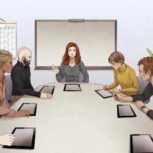 Grafik Simulationsbasierte Lernumbegung | © DigiLLab