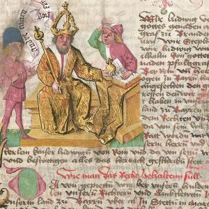 Stadtrecht von München. BSB München, Cgm 22, Scan 5 (Ausschnitt)