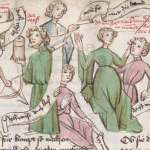 Thomasin von Zerklaere: Der welsche Gast. BSB München, Cgm 571, Scan 36 (Ausschnitt)
