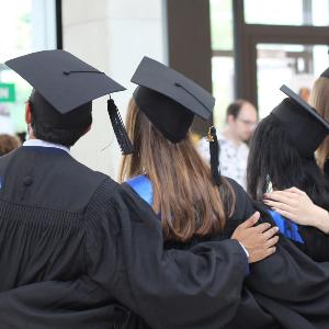 GSN alumni during ceremony at the Biomedical Center of the LMU