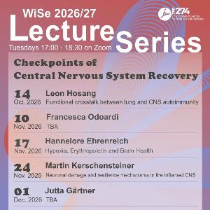 Lecture Series Poster - “Checkpoints of CNS Recovery”