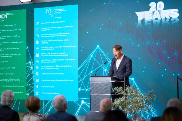 The anniversary event was moderatoed by MCN Managing Director, Prof. Oliver Behrend