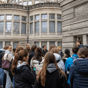 Gruppe vor Anatomie