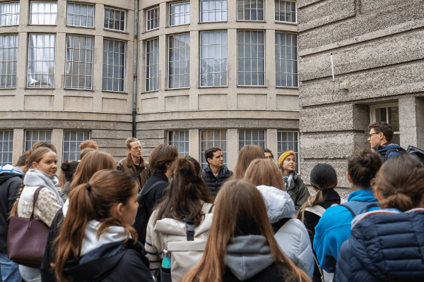 Gruppe vor Anatomie