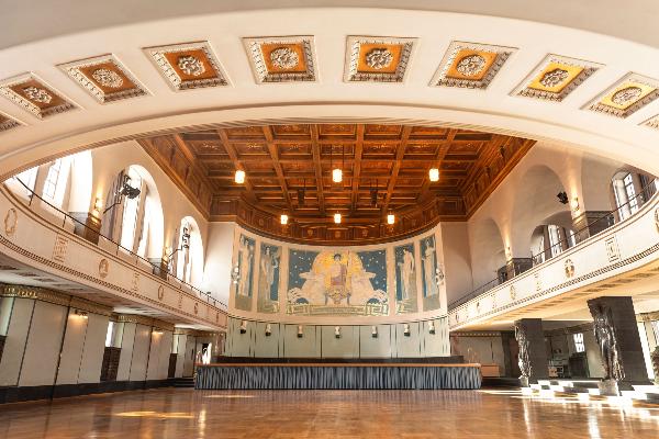 Die große Aula im LMU Hauptgebäude
